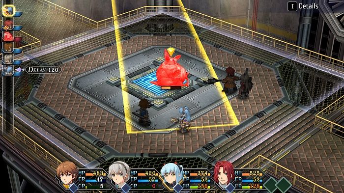 Trails from Zero screenshot showing battle.